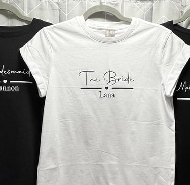 Hen Party, Hen Do, Customised Hen Party T-Shirts