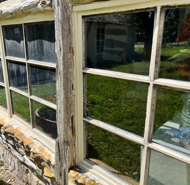 Professional window cleaning service in action, leaving windows spotless and streak-free