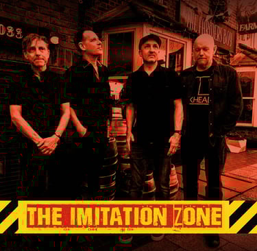 The imitation zone band with 80s music