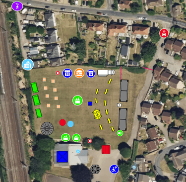 Woolyfest Site Map