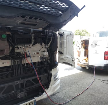 Climatisation camion poids lourd