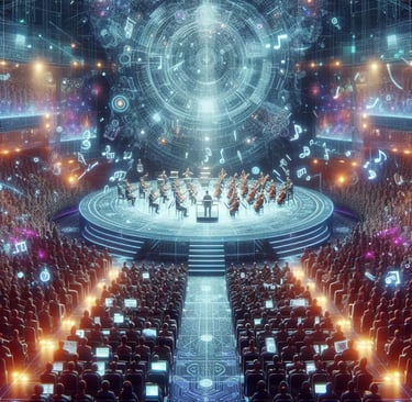 a concert performance of the music of the orchestra