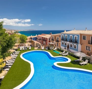 Apartment Occidental Pueblo Acantilado in Costa Blanca, Spain