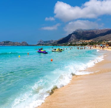 Falassarna beach, Crete