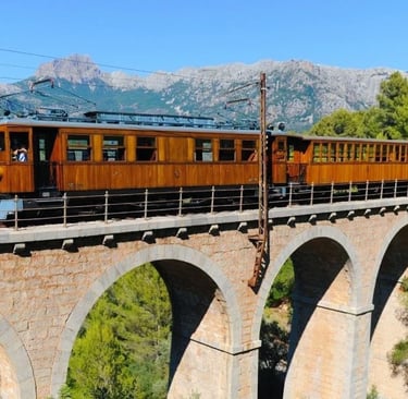Palma to Sóller train ride