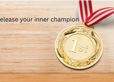 A medal, a symbol of the inner champion you are.