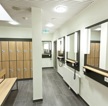 Vestiaires haut-de-gamme et optimisés