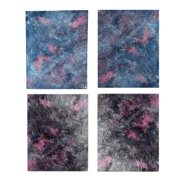 Textured Abstract Changes Colors | Magical Series by Frankie Cervantes | Art by Frankie