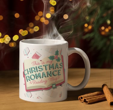 MY CHRISTMAS ROMANCE READING MUG