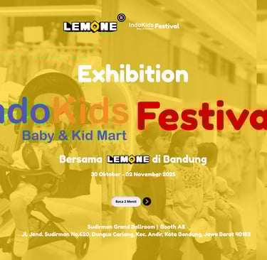 Keseruan Pameran Lemone Bandung di IndoKids Festival 2025