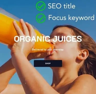 wpcreates web design focus keyword