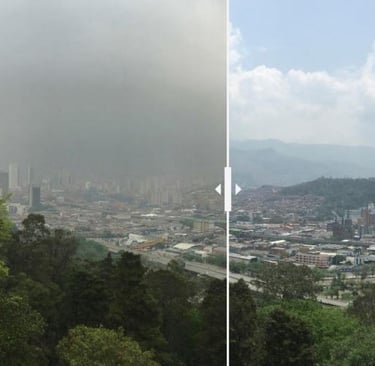 Una política pública para el aire contaminación Medellín