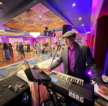 Rajan Bhai doing DJ