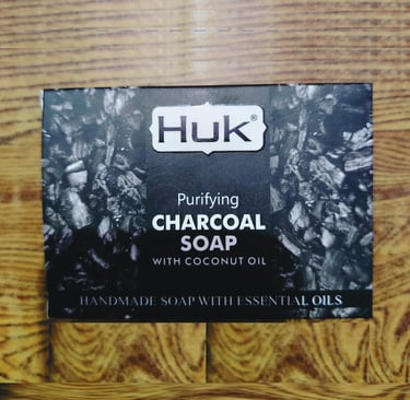 a soap bar with a label on it
