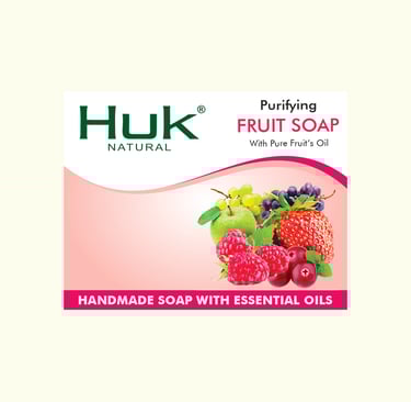 a soap bar with fruit soap and fruit soap