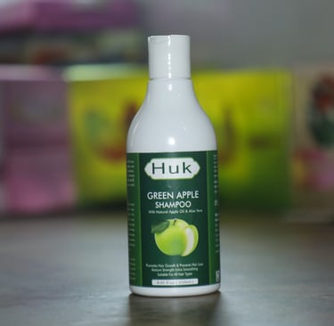 a bottle of green apple juice