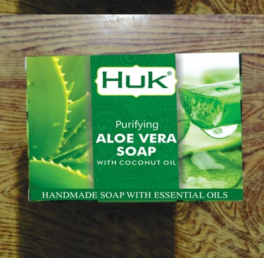 a box of soap soap with aloe vera aloeol