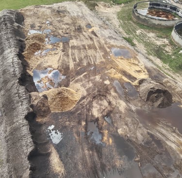 Karjerų tūrių matavimai dronu