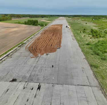 Biokuro matavimai dronu