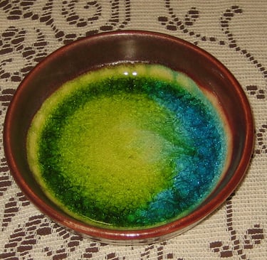 3 Inch Bowl with Glass Frit