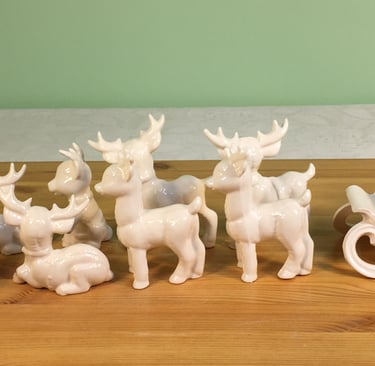 Sleigh and Reindeer