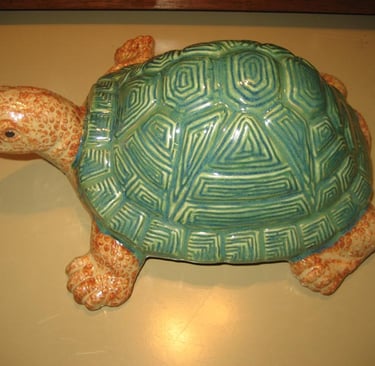 10 Inch Ceramic turtle