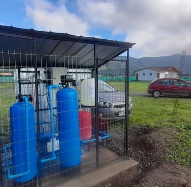 tratamiento de agua subterranea pozo