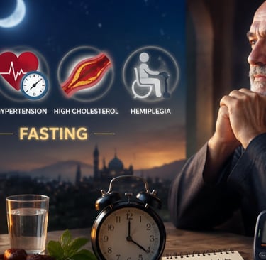 🌙Diabetes,Hypertension,High Cholesterol&Hemiplegia:Fasting