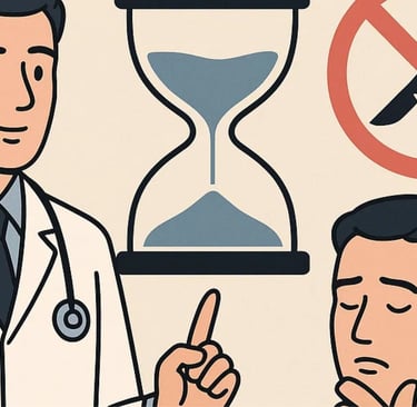 لماذا قد يضر الإفراط في الفحوصات والعلاج أكثر مما ينفع؟ تعرّف كيف يحميك التمهّل الطبي عندما لا توجد