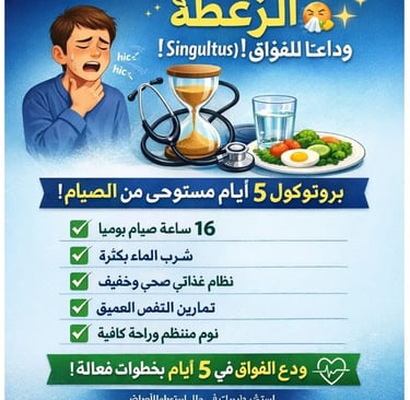 _🩺🤧✨ الزغطة  وداعًا للفواق (Singultus)!  بروتوكول 5 أيام مستوحى من الصيام (6)