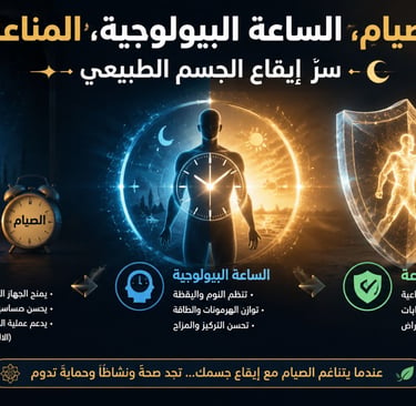 🛡️Fasting,Circadian Rhythm,and Immunity🌙