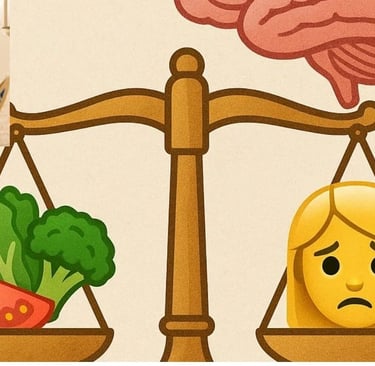 _🧠🌙 هل يساعد الصيام أم يفاقم اضطرابات الأكل؟ ⚖️🥗