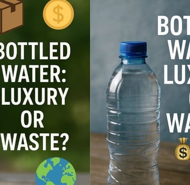 _💧📦 Bottled Water Luxury or Waste 💰🌍 