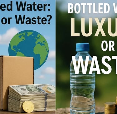 _💧📦 Bottled Water Luxury or Waste 💰🌍 