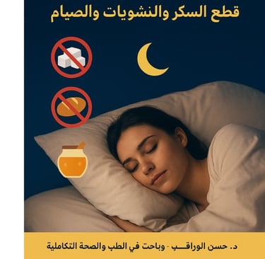 _تجربتي المذهلة للتغلب على مشاكل النوم قطع السكر والنشويات والصيام