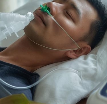 home oxygen and fasting