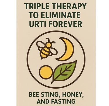 🐝🍯 Triple Therapy for URTI Forever : Bee Stings, Honey, and Fasting? 🌙