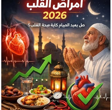 ❤️ أمراض القلب   2026: هل يعيد الصيام كتابة صحة القلب؟ ؟