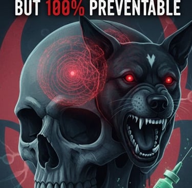 ☠️ Why Rabies Is Always Deadly But 100% Preventable  