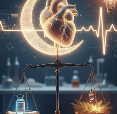 ⚖️💡 الصيام كخيار تكاملي لعلاج اضطرابات نظم القلب 🌙 