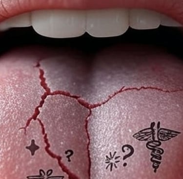 ⚕️🌿 اللسان المتشقق هل يحتاج إلى علاج؟👅❓ (2)