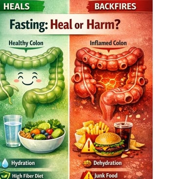 ⚕️🧠 Diverticulosis & Fasting 2026 What Helps vs What Harms (Backfires) (4)