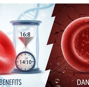 ⚔️🧠 When Fasting Helps—or Hurts—in Sickle Cell Crises