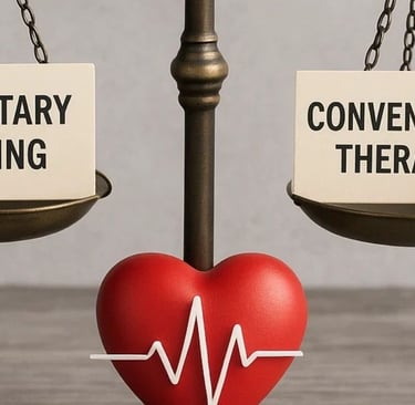 ⚖️ Voluntary Fasting vs. Conventional Therapies in Cardiac Arrhythmias 