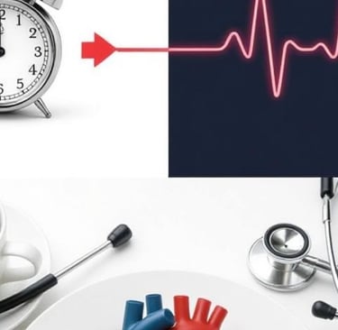 ⚖️💡 الصيام كخيار تكاملي لعلاج اضطرابات نظم القلب 🌙 
