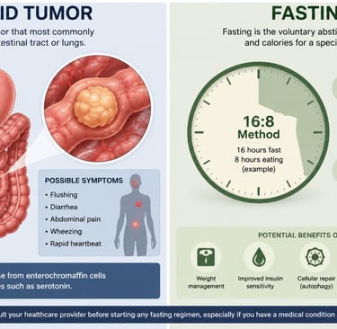 carcinoid tumor and fasting