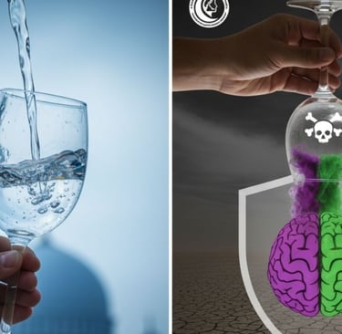 🚱 الإفراط في شرب الماء قد يسبب تسمم الماء وتورم الدماغ. تعرّف كيف يحميك الصيام بتنظيم توازن السوائل