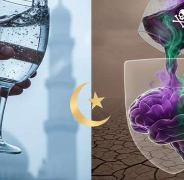 🚱 الإفراط في شرب الماء قد يسبب تسمم الماء وتورم الدماغ. تعرّف كيف يحميك الصيام بتنظيم توازن السوائل