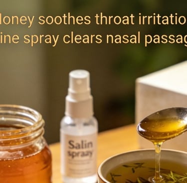 🍯Post-Nasal Drip:Soothe the Throat,Calm the Cough,Breathe Better
