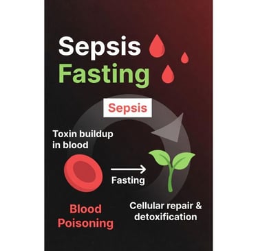   تعرف على العلاقة العلمية بين تسمم الدم (Sepsis) والصيام الطبي، وكيف قد تؤثر التحولات الأيضية وتنشي